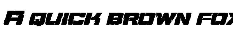 Preview of Ore Crusher Expanded Italic Expanded Italic font