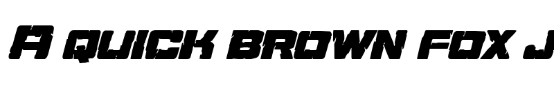 Preview of Ore Crusher Italic Italic font