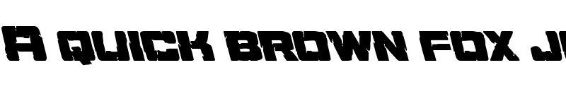 Preview of Ore Crusher Leftalic Italic font