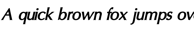 Preview of Oregon LDO Bold Oblique font