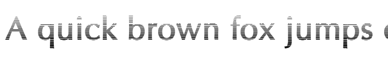 Preview of Oregon LDO Vanishing Bold font