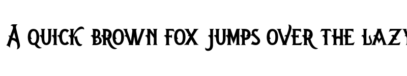 Preview of Oregon Regular font