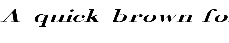 Preview of Orgreave Extended Italic font