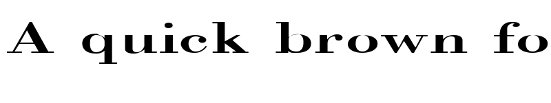 Preview of Orgreave Extended Regular font