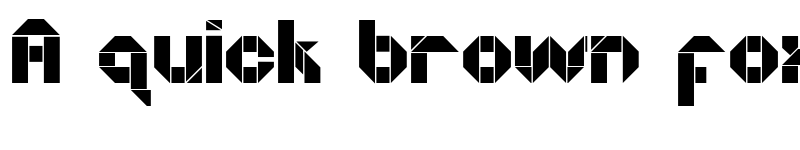 Preview of Origami Making Regular font