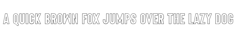 Preview of Origin Sans Bold Outline font