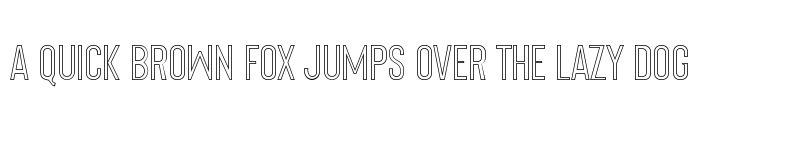 Preview of Origin Sans Light Outline font