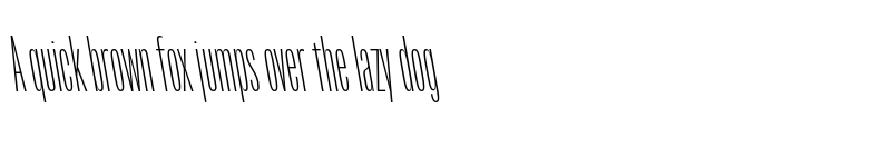 Preview of Origin Super Condensed Light Backslant font