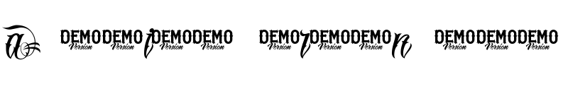 Preview of Original GangstA Regular font