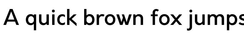 Preview of Orkney Medium font