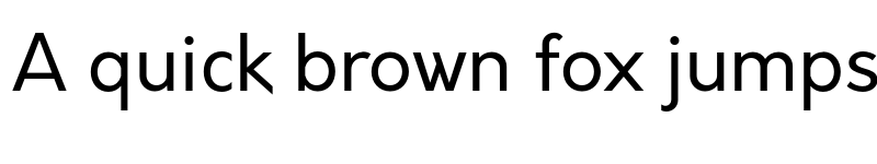 Preview of Orkney Regular font