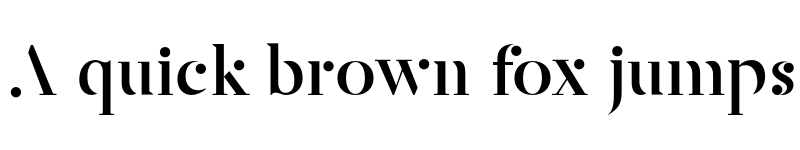 Preview of Orlande Regular font