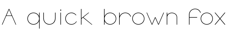 Preview of Ormont Light font