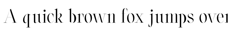 Preview of Oroban Elegans-Trial Medium font