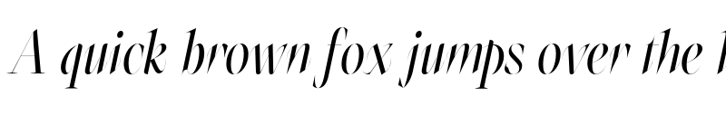 Preview of Oroban Elegans-Trial SemiBold Italic font