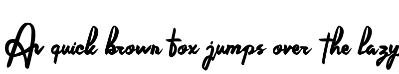 Preview of Ortsal Regular font