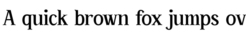 Preview of ORTUSELA Regular font