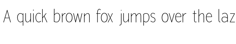 Preview of Osande-Txt Thin Condensed font