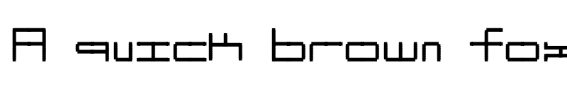 Preview of Oscilloscope 4 font