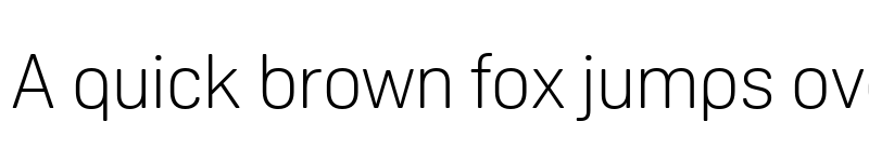 Preview of Oscine Light font