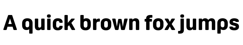 Preview of Oscine XBold font