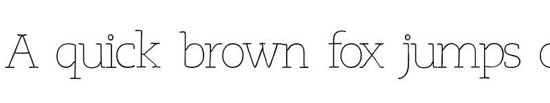 Preview of Osgood Slab Regular font