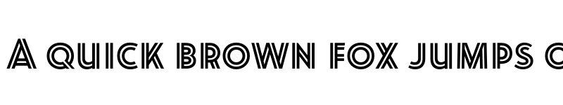 Preview of Oskar Inline Two Bold font