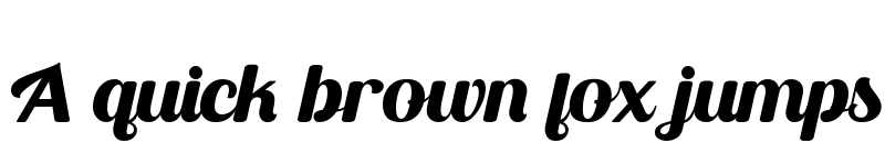 Preview of Otista Regular font