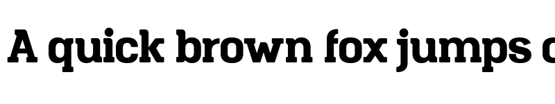 Preview of Ottine Slab Regular font