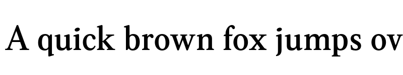 Preview of Ouido Medium font