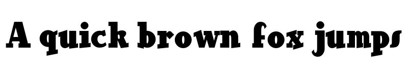 Preview of Our Gang NF Regular font