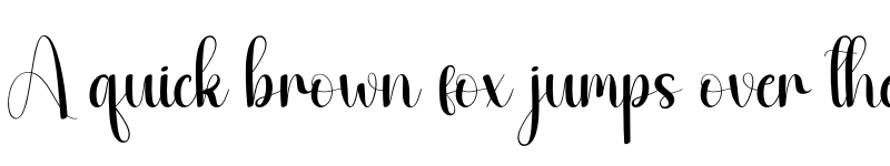 Preview of Outfill Regular font