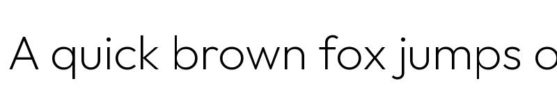 Preview of Outfit ExtraLight font