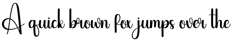 Preview of Outfit Regular font