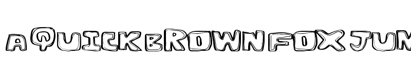 Preview of OutlineTwelve Regular font