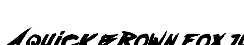 Preview of outrun future Bold Italic font