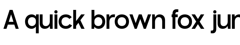 Preview of OV Soge Semi Bold font