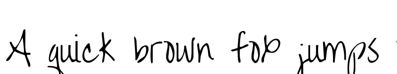 Preview of Over the Rainbow Regular font