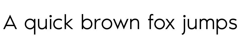 Preview of Owen Pro Light font