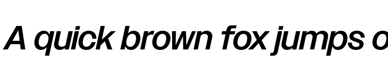 Preview of Owners Medium Italic font