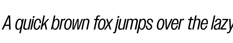 Preview of Owners Narrow Italic font