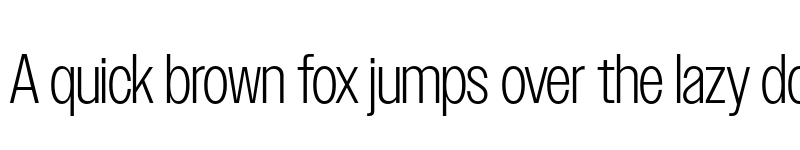 Preview of Owners Narrow Light font