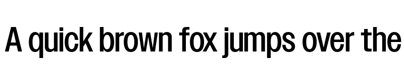 Preview of Owners Narrow Medium font