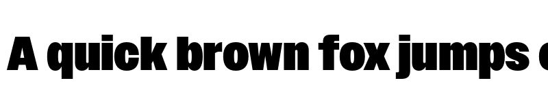 Preview of Owners Narrow XBlack font