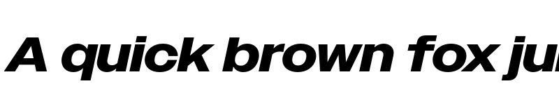 Preview of Owners Wide Bold Italic font