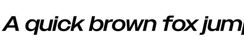 Preview of Owners Wide Medium Italic font