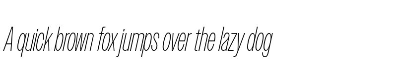Preview of Owners XNarrow XLight Italic font