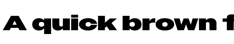 Preview of Owners XWide Black font