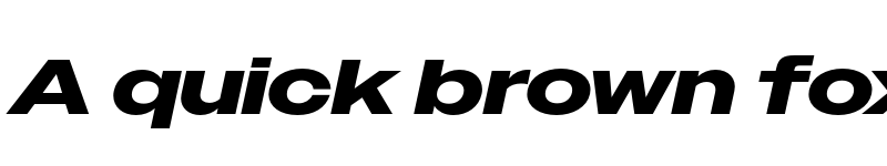 Preview of Owners XWide Bold Italic font