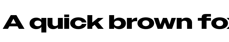 Preview of Owners XWide Bold font